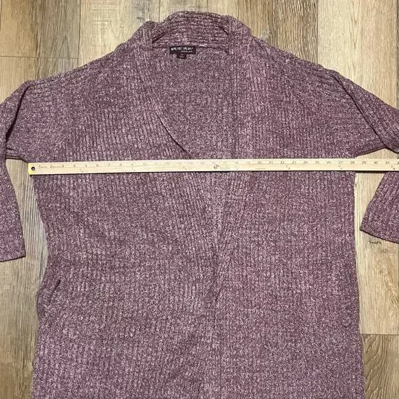 NWOT Barefoot Dreams Long Cardigan Sweater 1X Heavy Knit Lounge Cozy Luxurious - Picture 7 of 7